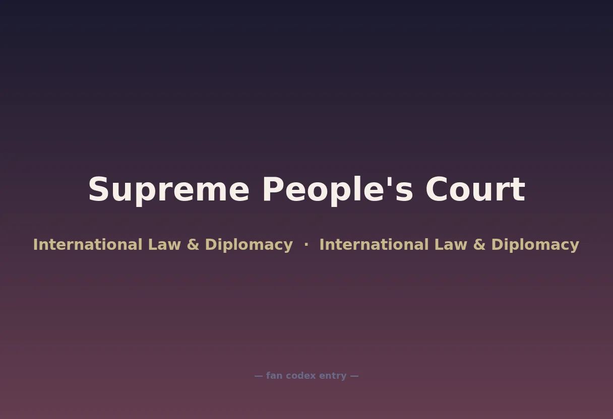 Supreme People's Court