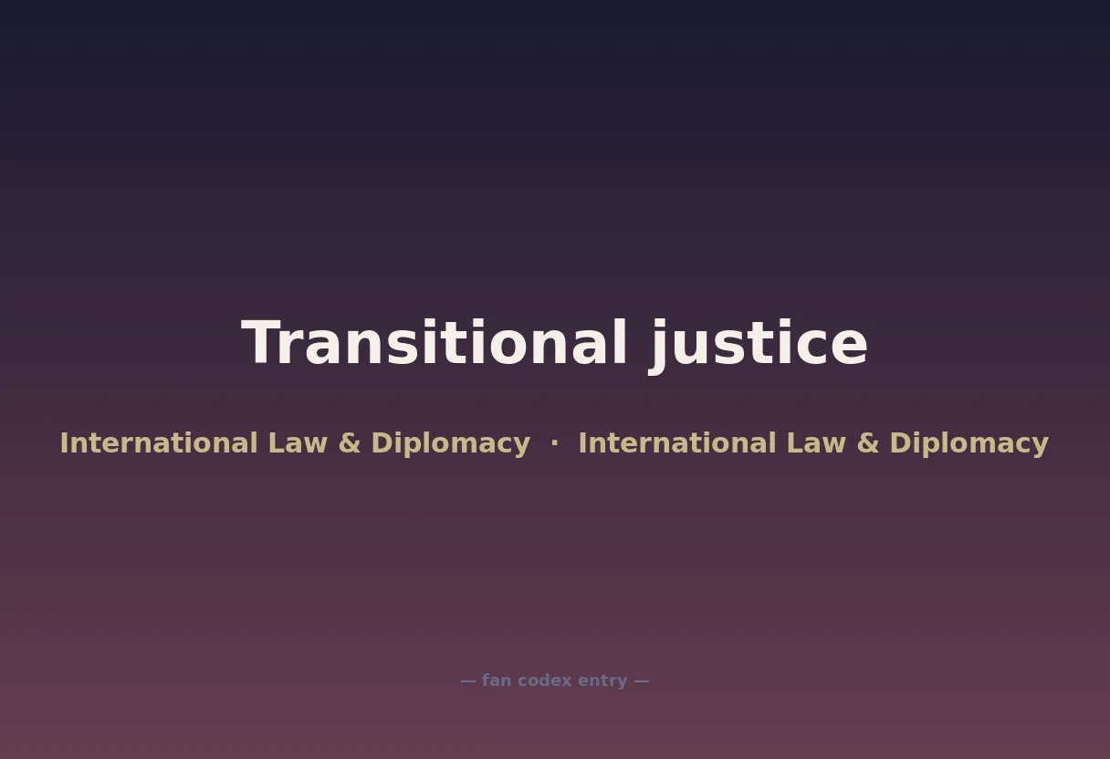Transitional justice